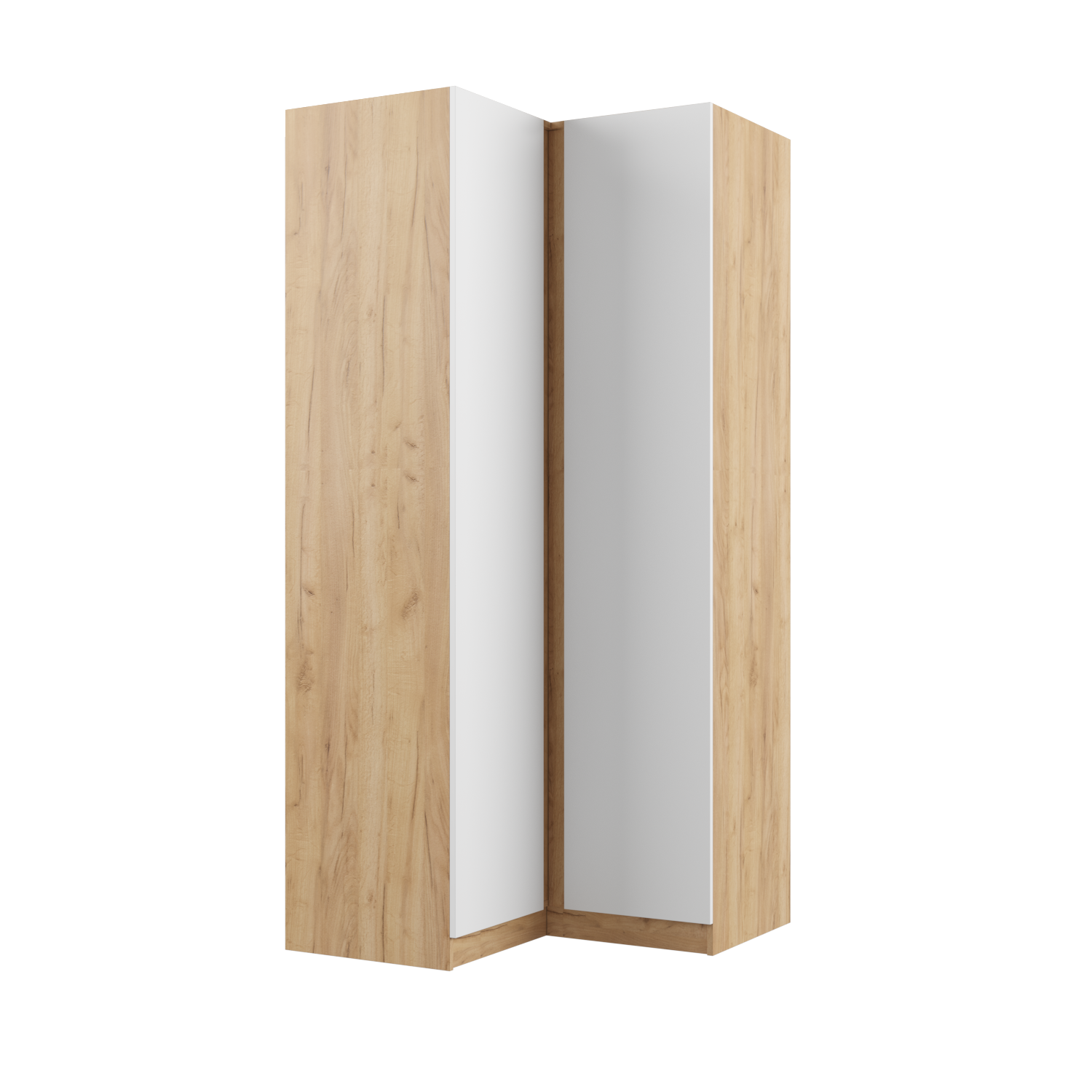 Шкаф ШМУ Мадера дуб крафт/белый