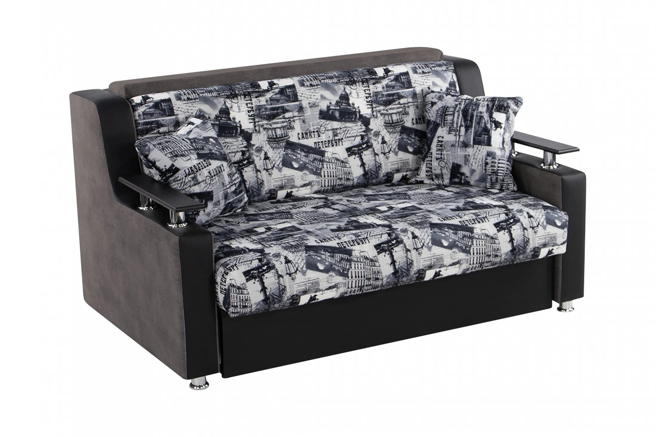 Диван выкатной Сити New СПБ серый