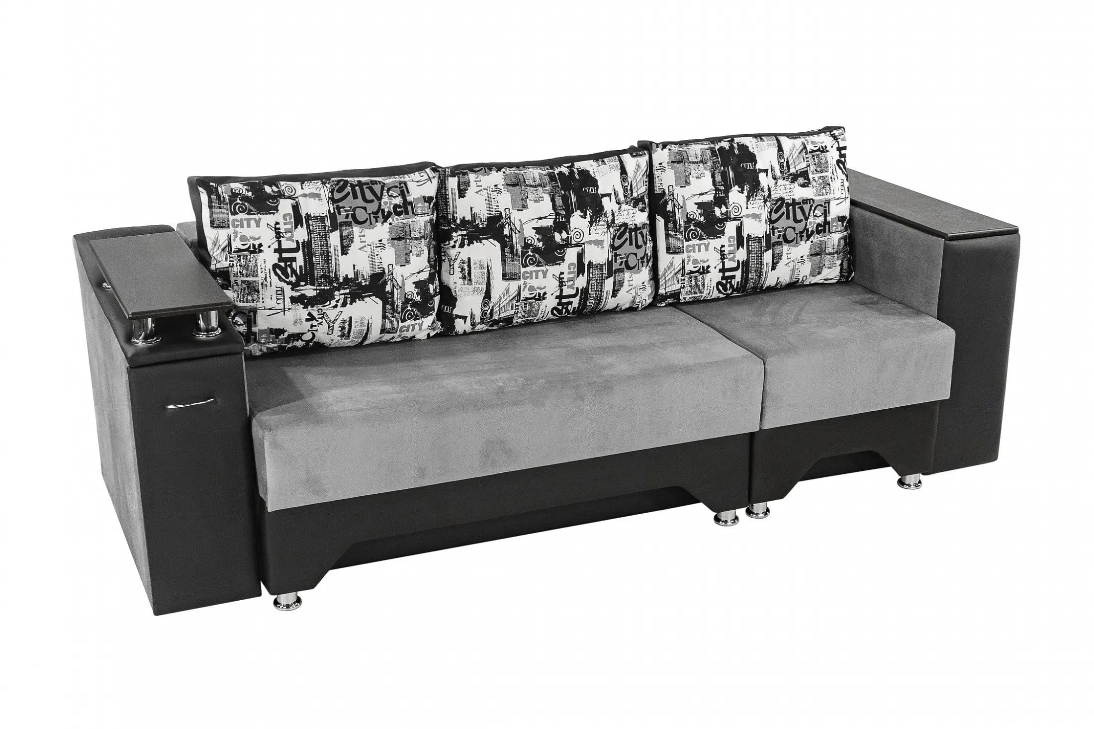 Диван-евротрансформер с баром