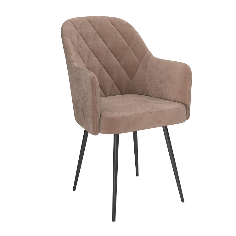 Стул Киото Т Хумус (опора металл чёрный)